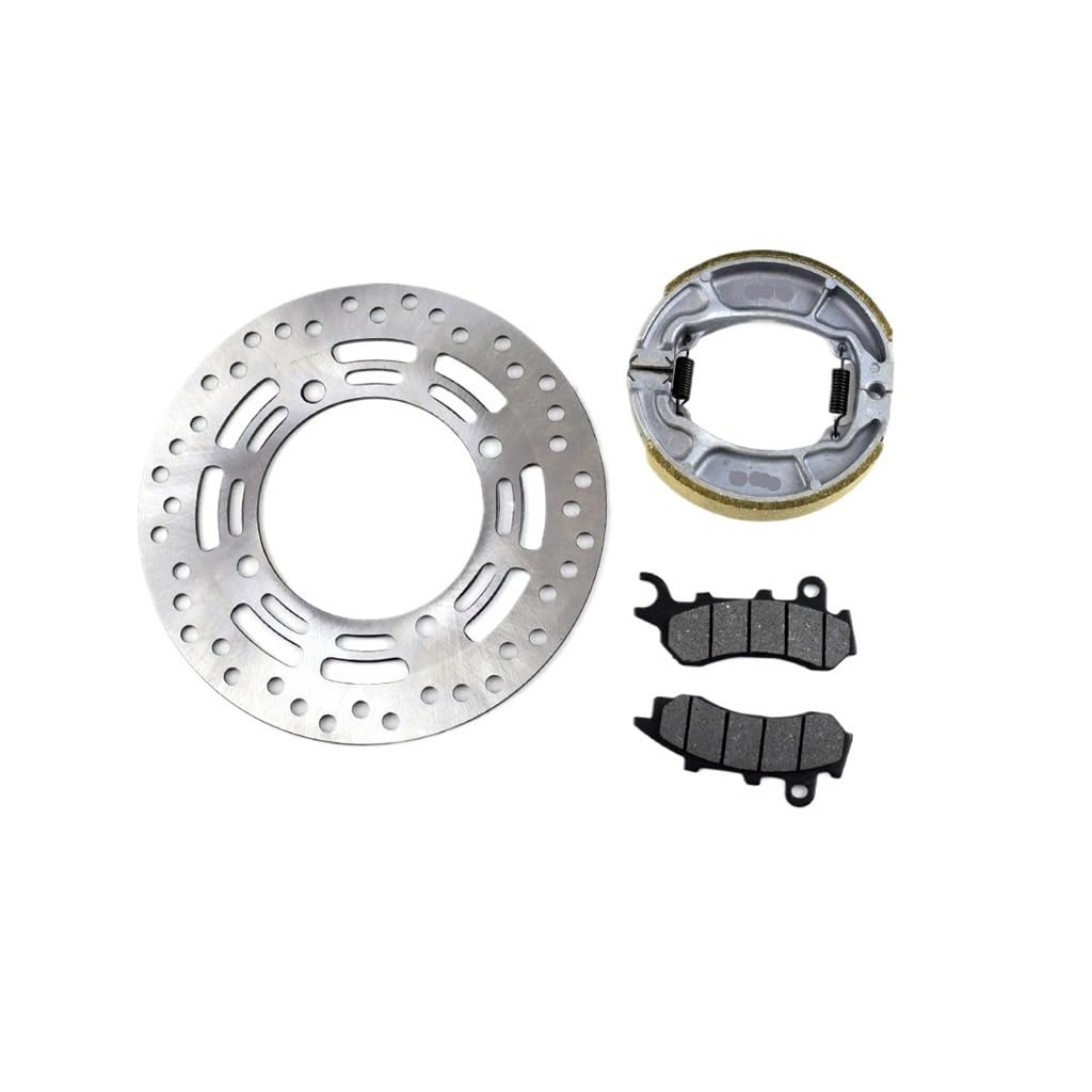 MUTYNE Bremsscheibenrotor Motorrad Vorne Bremse Hinten Bremsbacken Kits Aluminium Legierung Für PCX 125 / WW125 2019-2021 Motorrad Bremsscheibe MUTYNE Bremsscheibenrotor Motorrad Vorne Bremse Hinten Bremsbacken Kits Aluminium Legierung Für PCX 125 / WW125 2019-2021 Motorrad Bremsscheibe von MUTYNE