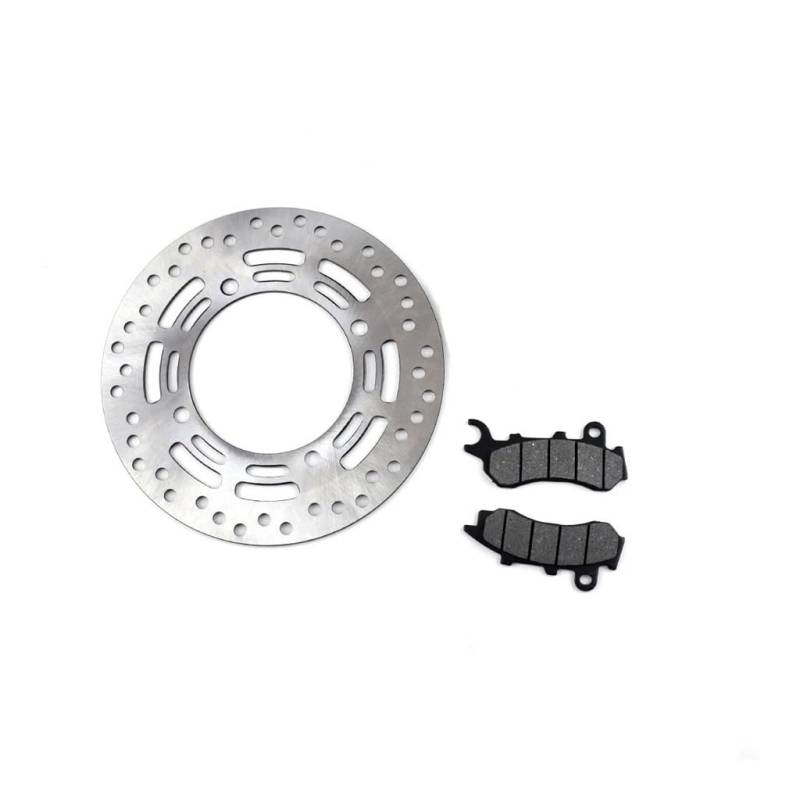 MUTYNE Bremsscheibenrotor Motorrad Vorne Bremse Hinten Bremsbacken Kits Aluminium Legierung Für PCX 125 / WW125 2019-2021 Motorrad Bremsscheibe von MUTYNE