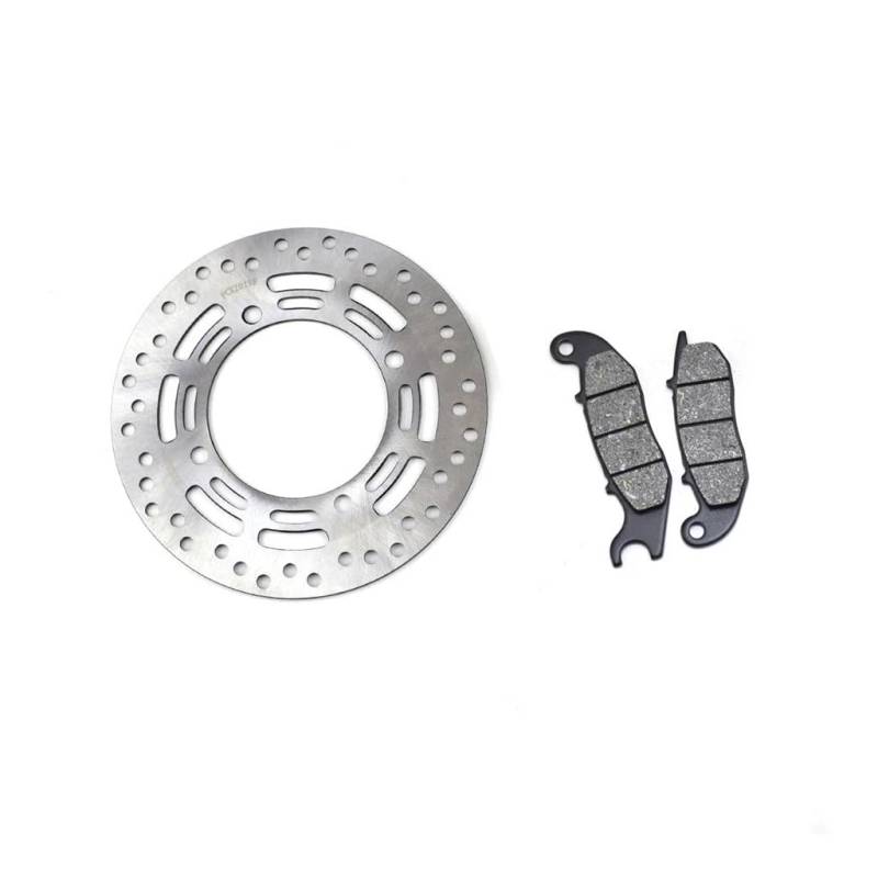 MUTYNE Bremsscheibenrotor Motorrad Vorne Bremsscheibe Bremsbeläge Für PCX125 PCX 125 2018-2021 Roller Ersatzteile Keine ABS Motorrad Bremsscheibe von MUTYNE