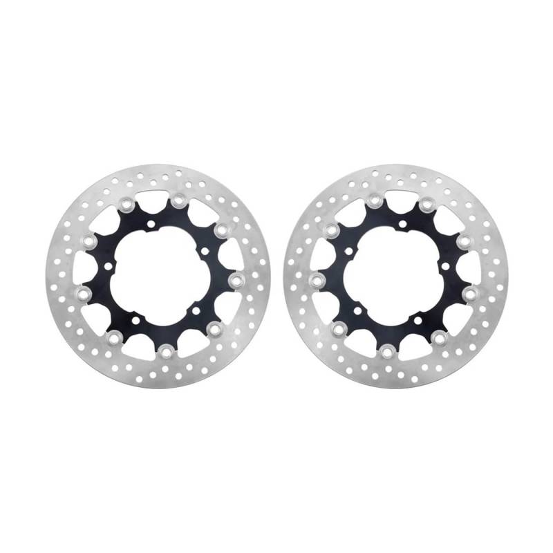 MUTYNE Bremsscheibenrotor Motorrad Vorne Bremsscheibe Für GSR400 GSR600 2006-2010 Für GSR750 2011-2015 Motorrad Bremsscheibe von MUTYNE