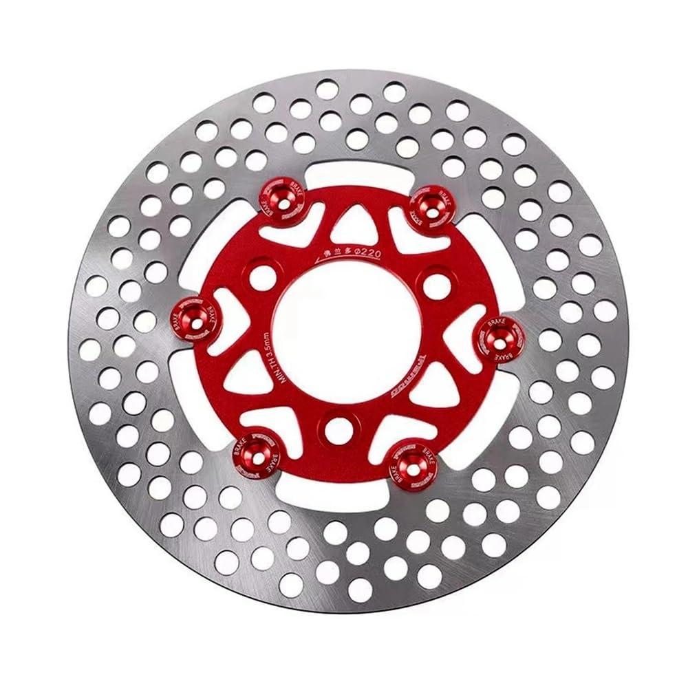 MUTYNE Bremsscheibenrotor Universal Motorrad E-Bike Bremsscheibe Rotor 220mm 7,0 Schwimmende Scheibe/Feste Scheibe Motorrad Bremsscheibe MUTYNE Bremsscheibenrotor Universal Motorrad E-Bike Bremsscheibe Rotor 220mm 7,0 Schwimmende Scheibe/Feste Scheibe Motorrad Bremsscheibe von MUTYNE