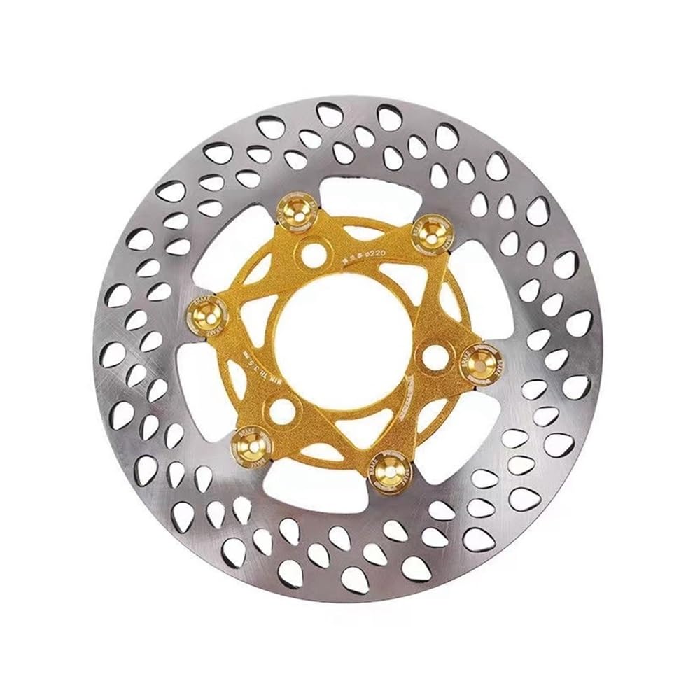 MUTYNE Bremsscheibenrotor Universal Motorrad E-Bike Bremsscheibe Rotor 220mm 7,0 Schwimmende Scheibe/Feste Scheibe Motorrad Bremsscheibe MUTYNE Bremsscheibenrotor Universal Motorrad E-Bike Bremsscheibe Rotor 220mm 7,0 Schwimmende Scheibe/Feste Scheibe Motorrad Bremsscheibe von MUTYNE