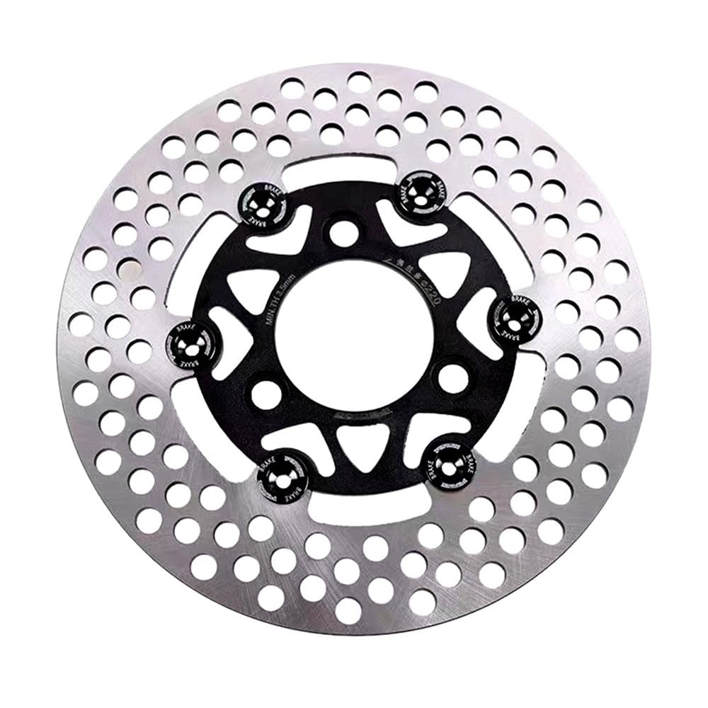 MUTYNE Bremsscheibenrotor Universal Motorrad E-Bike Bremsscheibe Rotor 220mm 7,0 Schwimmende Scheibe/Feste Scheibe Motorrad Bremsscheibe MUTYNE Bremsscheibenrotor Universal Motorrad E-Bike Bremsscheibe Rotor 220mm 7,0 Schwimmende Scheibe/Feste Scheibe Motorrad Bremsscheibe von MUTYNE