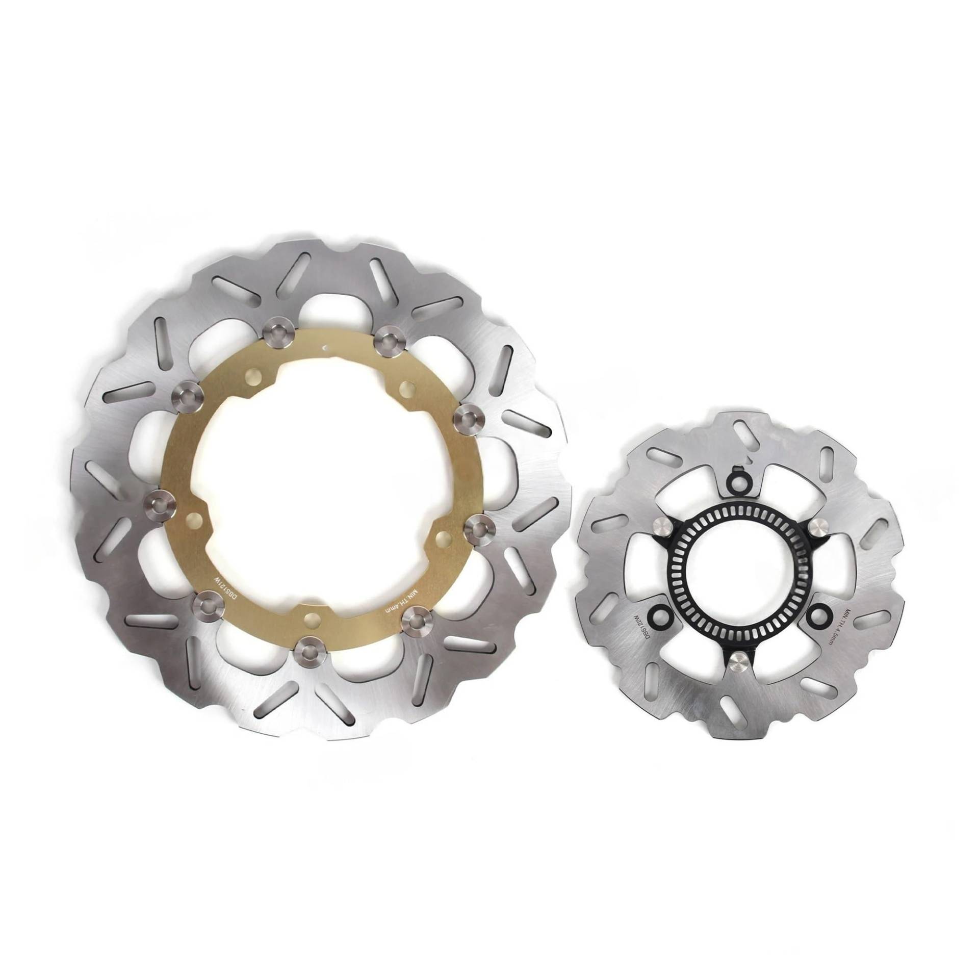MUTYNE Bremsscheibenrotor Vorne Hinten Bremsscheibe Rotor Disk Motorrad Für NI&nja 400 ABS Für Z 400/ EX 400 ABS Motorrad Bremsscheibe MUTYNE Bremsscheibenrotor Vorne Hinten Bremsscheibe Rotor Disk Motorrad Für NI&nja 400 ABS Für Z 400/ EX 400 ABS Motorrad Bremsscheibe von MUTYNE