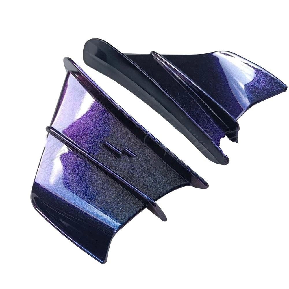 Motorrad Seitenverkleidung 2PCS Universal Motorrad Winglet Flügel Kit Front Verkleidung Spoiler Motorrad Seitenverkleidung 2PCS Universal Motorrad Winglet Flügel Kit Front Verkleidung Spoiler von MUTYNE