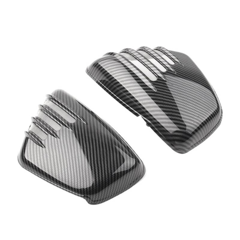 Motorrad Seitenverkleidung Motorrad Carbon Fiber ABS Batterie Side Verkleidung Abdeckung Schutz Protector 2Pcs Für XV700 750 1000 1100 Für Virago 1984-2020 von MUTYNE