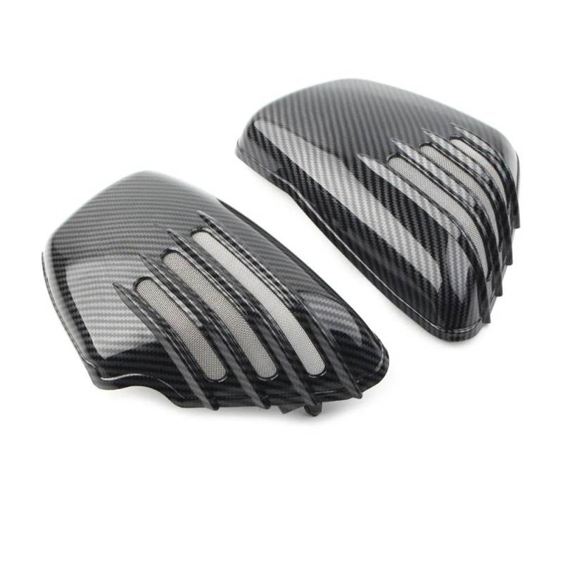 Motorrad Seitenverkleidung Motorrad Carbon Fiber ABS Batterie Side Verkleidung Abdeckung Schutz Protector 2Pcs Für XV700 750 1000 1100 Für Virago 1984-2020 von MUTYNE