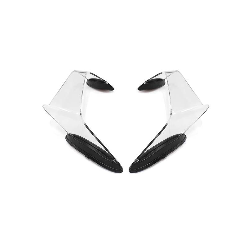Motorrad Seitenverkleidung Motorrad Feste Wind Flügel Spoiler Für ZX10R ZX 10R ZX-10R 2021 2022 2023 2024 2025 Acryl Winglet Verkleidung von MUTYNE