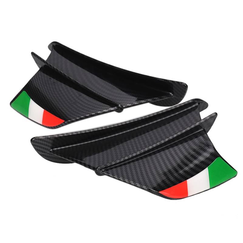 Motorrad Seitenverkleidung Motorrad Spoiler Flügel Aerodynamische Winglet Für YZF R1 R6 R25 R7 R3 Für S1000RR S1000R S 1000 RR/R 1000R 1000RR von MUTYNE