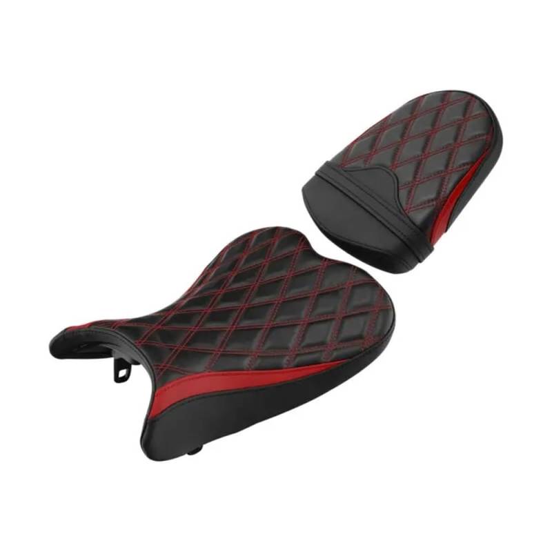Motorrad-Sitzkissen Fahrer Passagier Sitz Für GSXR600 GSXR750 600 750 2006 2007 Motorrad Hinten Sozius Sitz Motorrad-Sitzpolster von MUTYNE