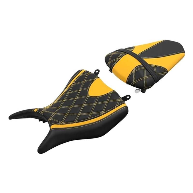 Motorrad-Sitzkissen Motorrad Fahrer Passagier Sitzkissen Für YZF R1 2015-2024 2023 2022 Hinten Sozius Sitz Motorrad-Sitzpolster von MUTYNE