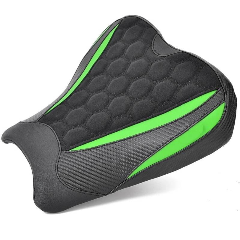 Motorrad-Sitzkissen Vorne Fahrersitz Hinten Passagier Sozius Kissen Abdeckung für ZX-4R ZX-4RR ZX 4R 4RR 2023 2024 Motorrad-Sitzpolster von MUTYNE