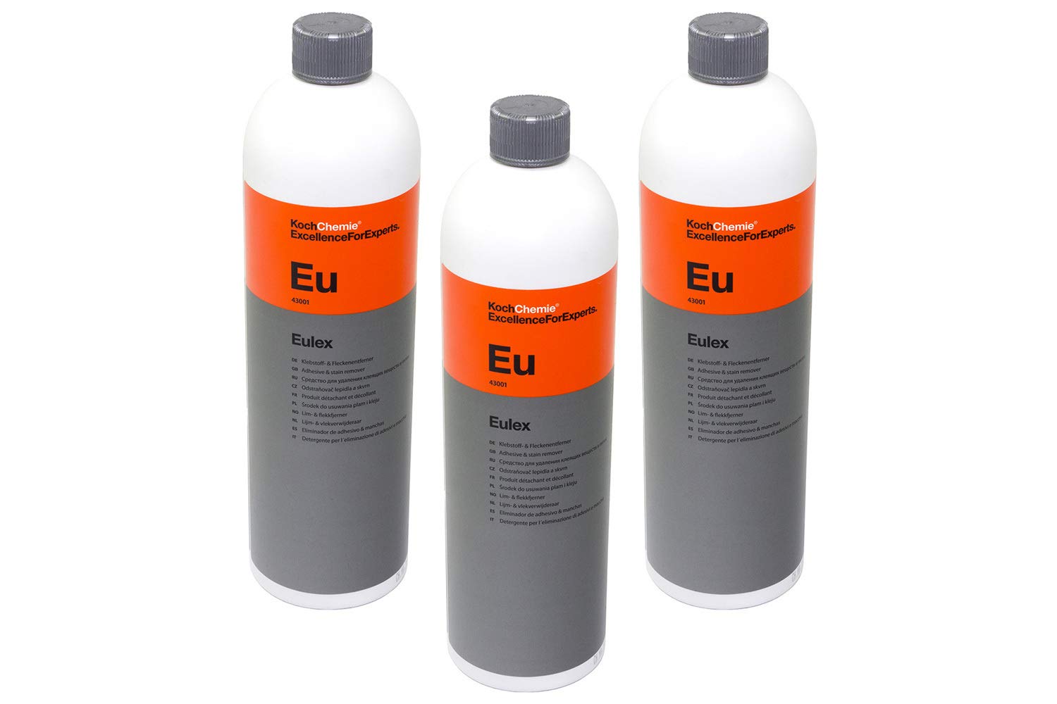 3x 1 Liter Klebstoff- & Fleckenentferner Eulex Koch Chemie Flecken Entferner 3x 1 Liter Klebstoff- & Fleckenentferner Eulex Koch Chemie Flecken Entferner von MVH Bockauf