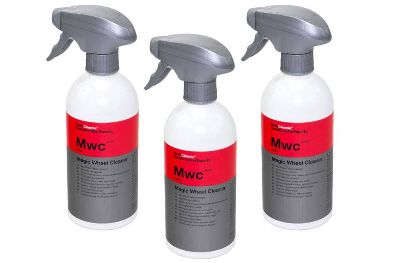 3x 500 ml Koch Chemie Mwc Magic Wheel Cleaner Felgenreiniger Felgen Reiniger von MVH Bockauf