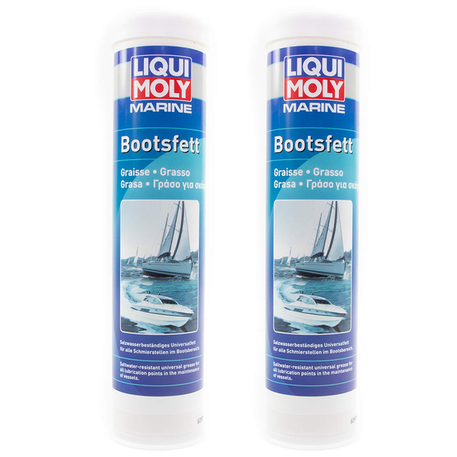 Bootsfett Boot Marine Fett Kartusche Schmierfett wasserfest LIQUI MOLY 25043 2x 400 g von MVH Bockauf