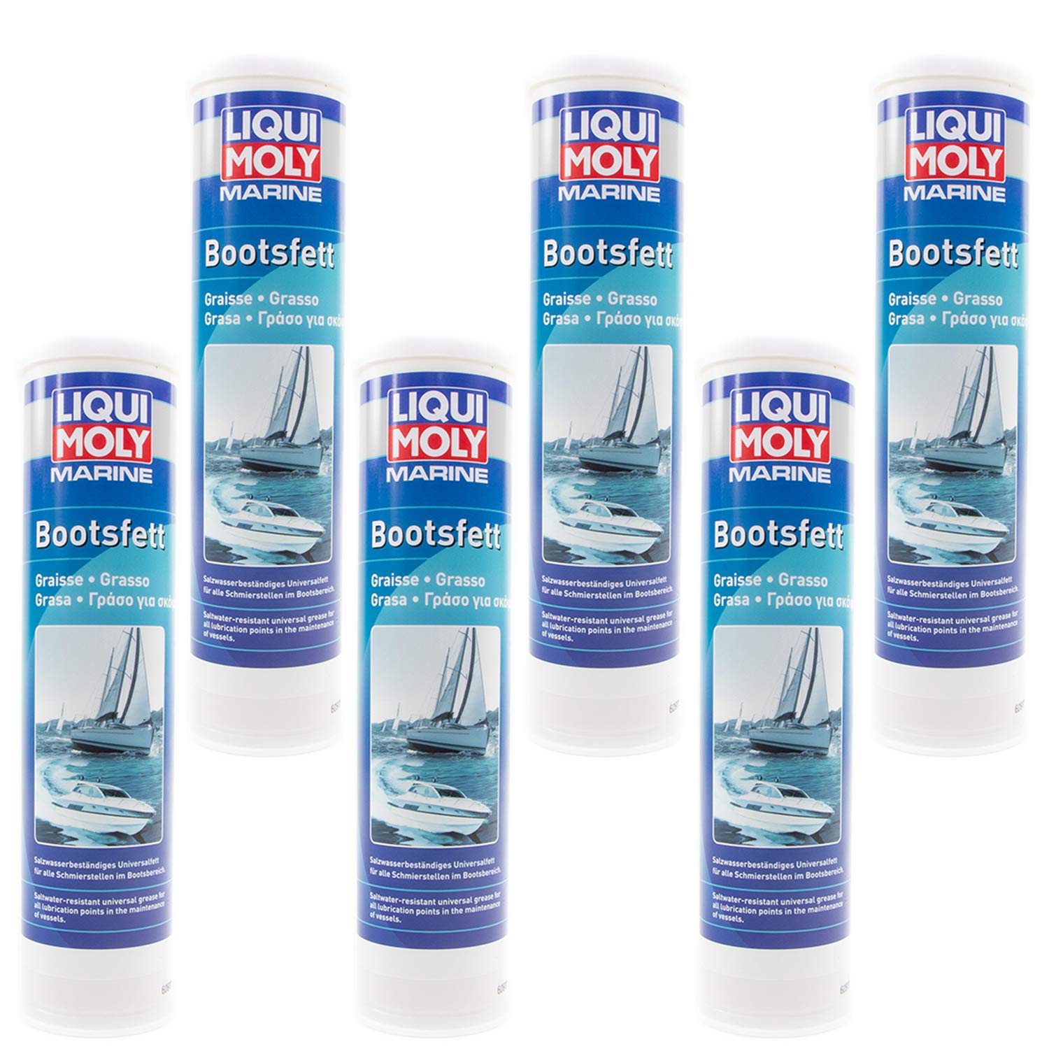 Bootsfett Boot Marine Fett Kartusche Schmierfett wasserfest LIQUI MOLY 25043 6x 400 g Bootsfett Boot Marine Fett Kartusche Schmierfett wasserfest LIQUI MOLY 25043 6x 400 g von MVH Bockauf
