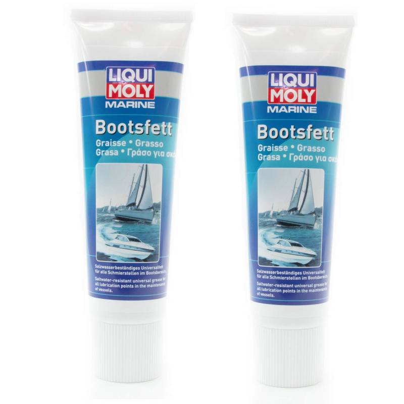 Bootsfett Boot Marine Fett Schmierfett wasserfest LIQUI MOLY 25041 2x 250 g von MVH Bockauf