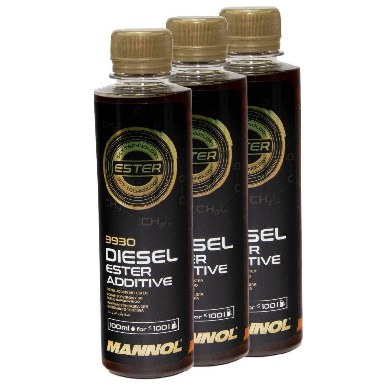 Diesel Ester Additive 9930 MANNOL 3 X 100 ml Verschleißschutz Reiniger von MVH Bockauf