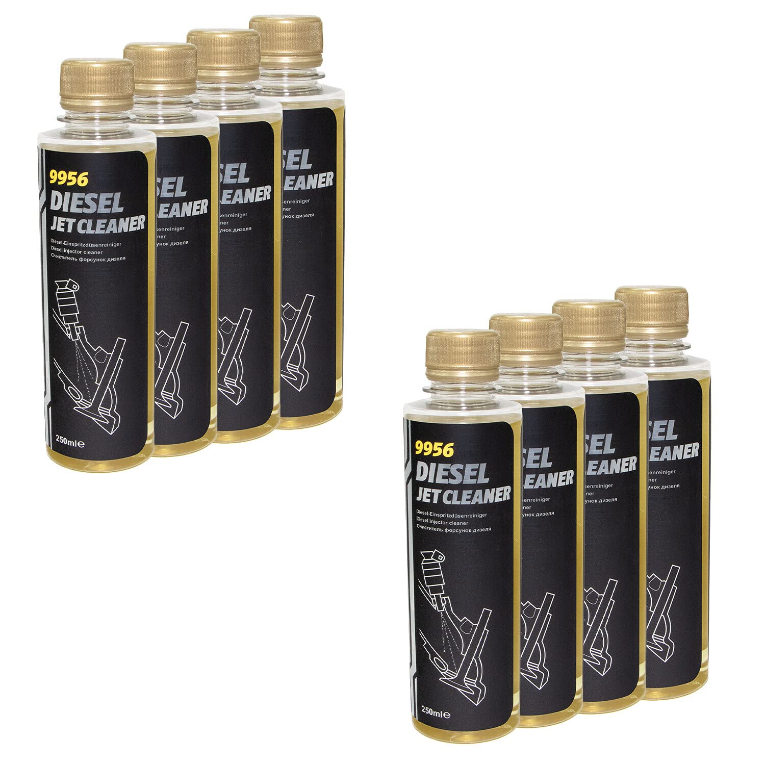 Einspritzdüsen Reiniger Düse Diesel Additiv MANNOL 9956 8 X 250 ml von MVH Bockauf