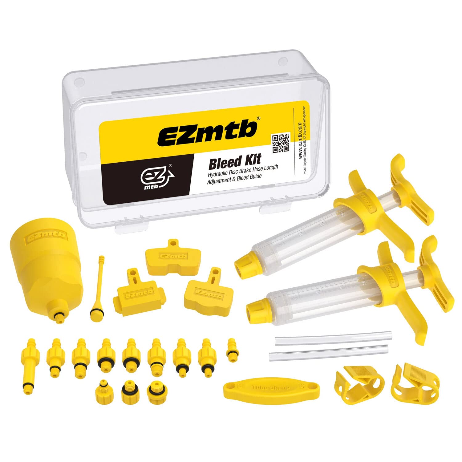 Entlüftungsset für Scheibenbremsen mit Kunststoffadapter für Shimano Tektro Magura Entlüftungsset für Scheibenbremsen mit Kunststoffadapter für Shimano Tektro Magura von MVH Bockauf
