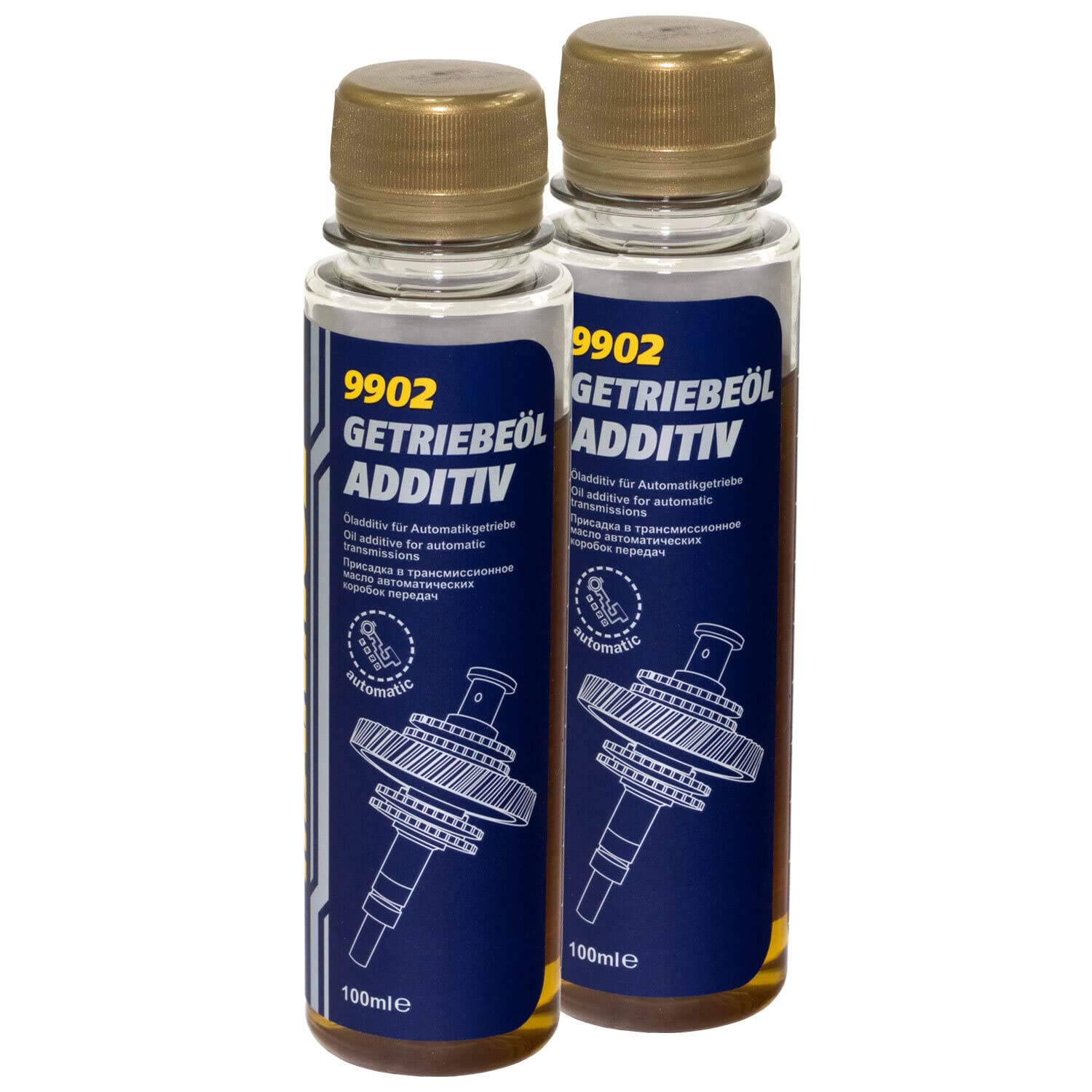 Getriebe Öl Verschleiß Schutz Additiv Automatik Getriebeöl MANNOL 9902 2 X 100 ml Getriebe Öl Verschleiß Schutz Additiv Automatik Getriebeöl MANNOL 9902 2 X 100 ml von MVH Bockauf