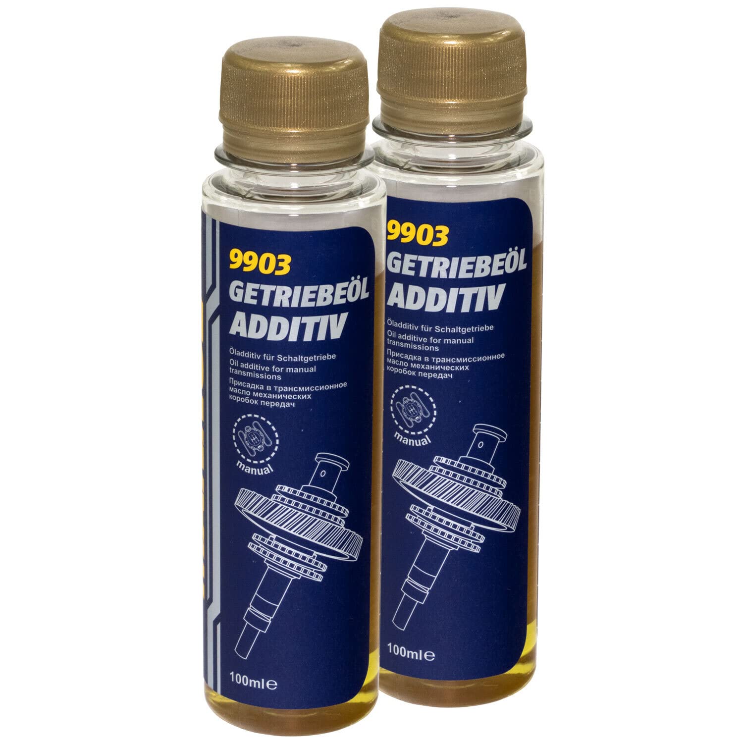 Getriebe Öl Verschleiß Schutz Additiv Schaltgetriebe Getriebeöl MANNOL 9903 2 X 100 ml Getriebe Öl Verschleiß Schutz Additiv Schaltgetriebe Getriebeöl MANNOL 9903 2 X 100 ml von MVH Bockauf