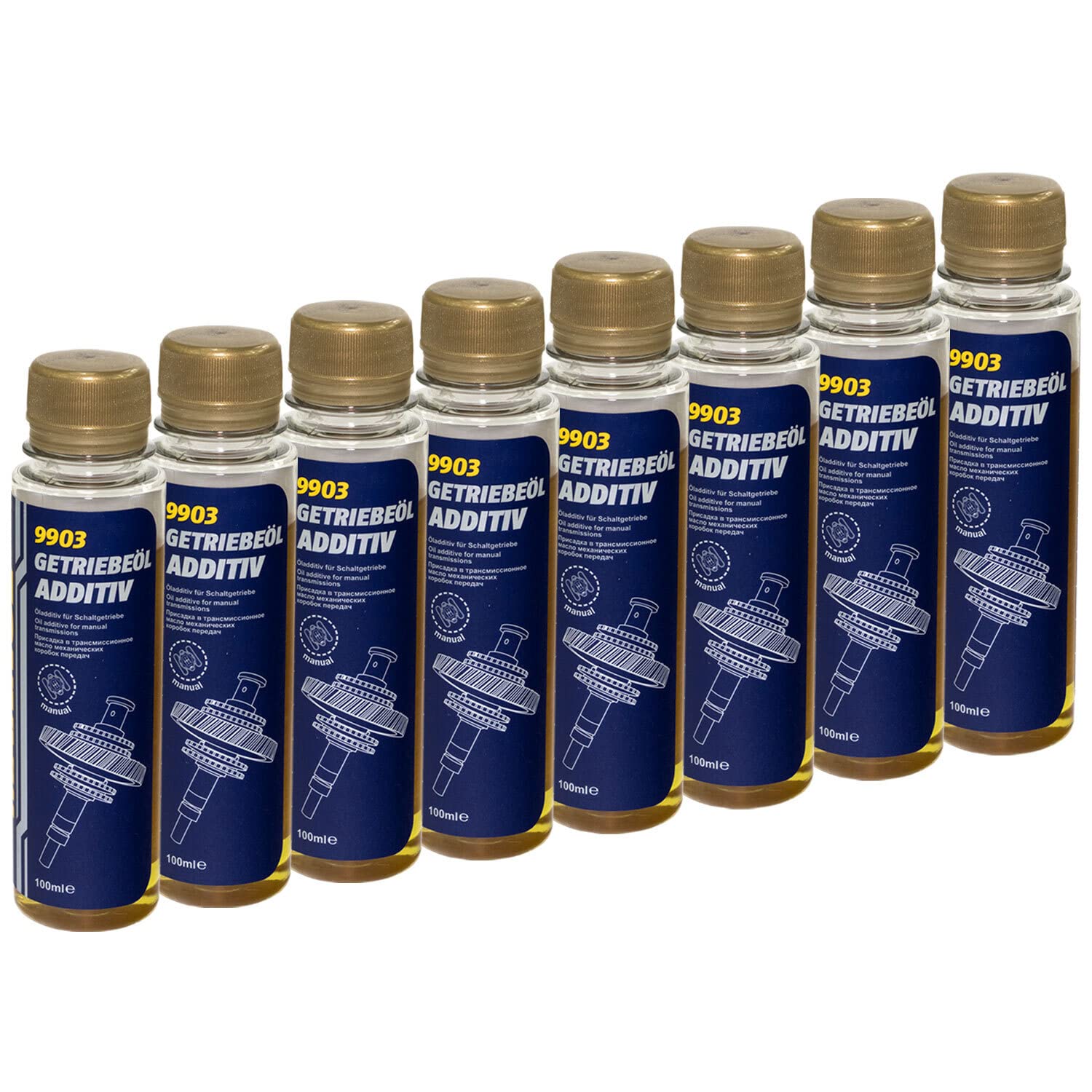 Getriebe Öl Verschleiß Schutz Additiv Schaltgetriebe Getriebeöl MANNOL 9903 8 X 100 ml Getriebe Öl Verschleiß Schutz Additiv Schaltgetriebe Getriebeöl MANNOL 9903 8 X 100 ml von MVH Bockauf