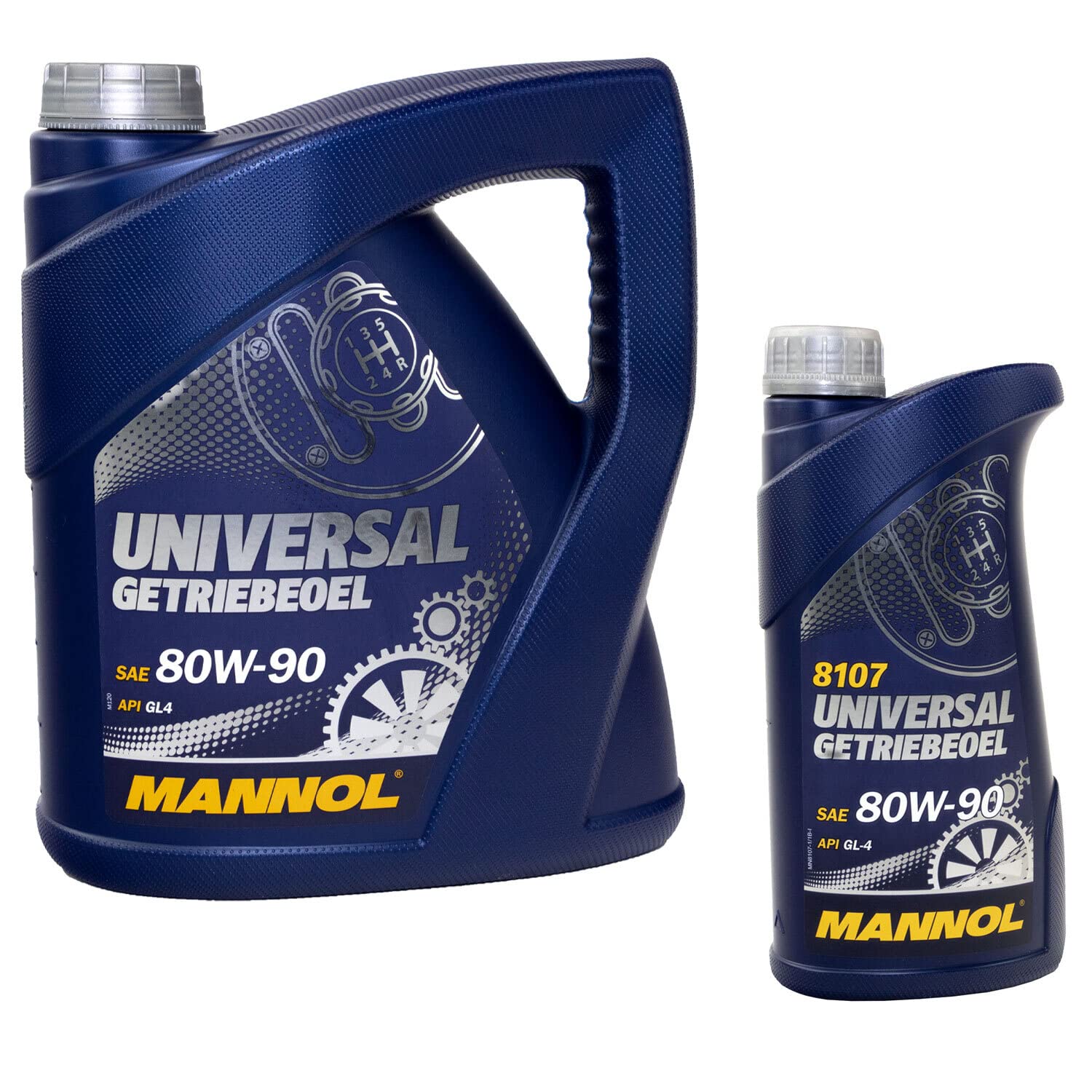 Getriebeöl Getriebe Öl MANNOL Universal 80W-90 API GL 4 4 Liter + 1 Liter Getriebeöl Getriebe Öl MANNOL Universal 80W-90 API GL 4 4 Liter + 1 Liter von MVH Bockauf