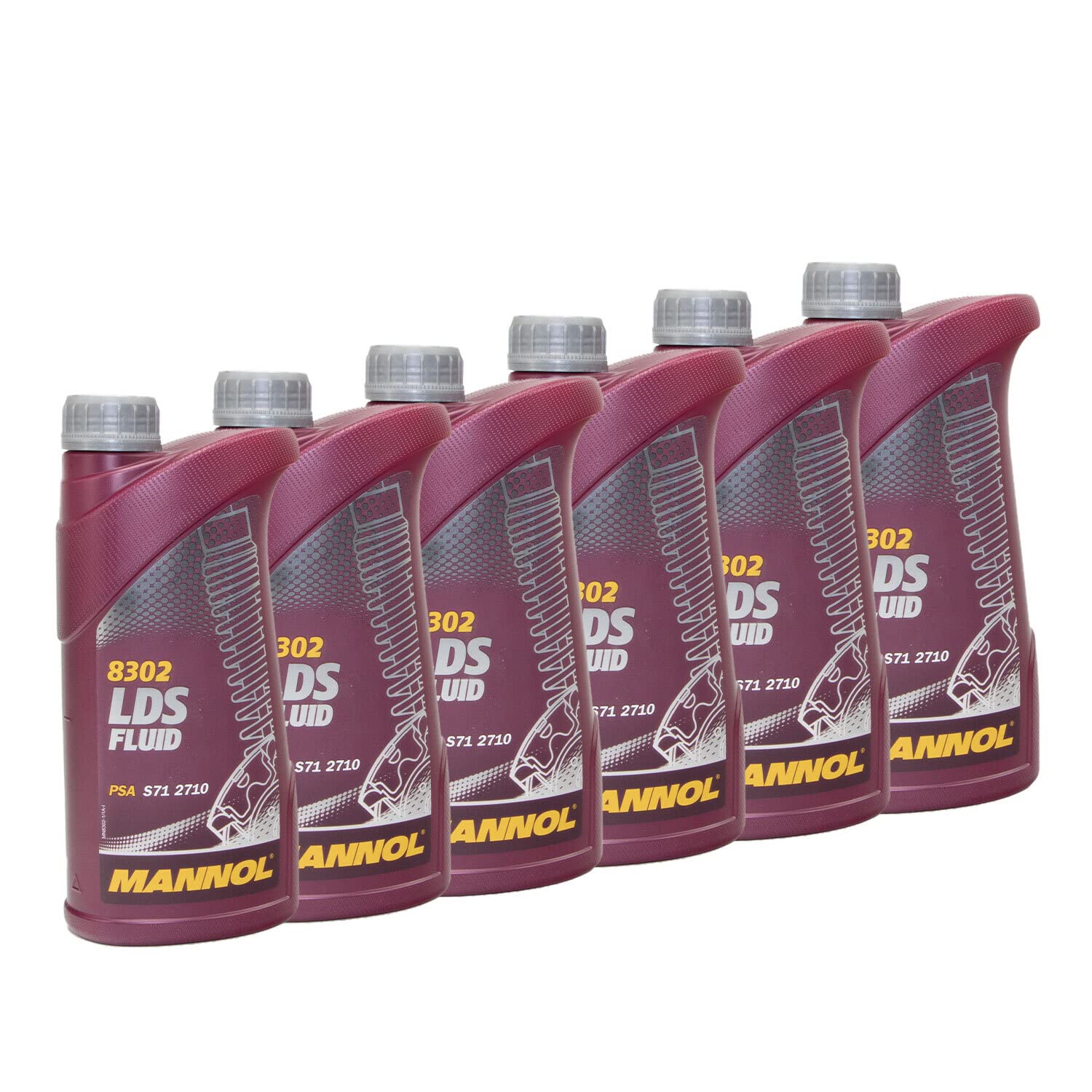 Hydraulikflüssigkeit MANNOL LDS Fluid 6 X 1 Liter Hydraulikflüssigkeit MANNOL LDS Fluid 6 X 1 Liter von MVH Bockauf