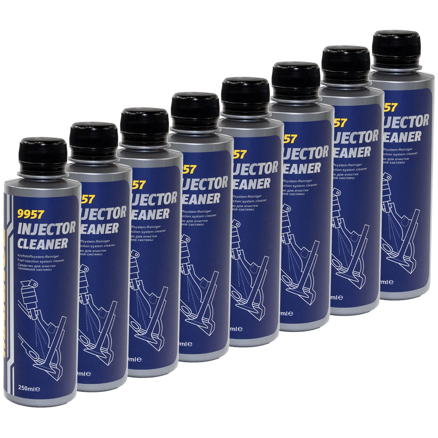 Injektor Reiniger Reinigung Benzin Motor Injector Cleaner Kraftstoff Additiv MANNOL 8 X 250 ml Injektor Reiniger Reinigung Benzin Motor Injector Cleaner Kraftstoff Additiv MANNOL 8 X 250 ml von MVH Bockauf