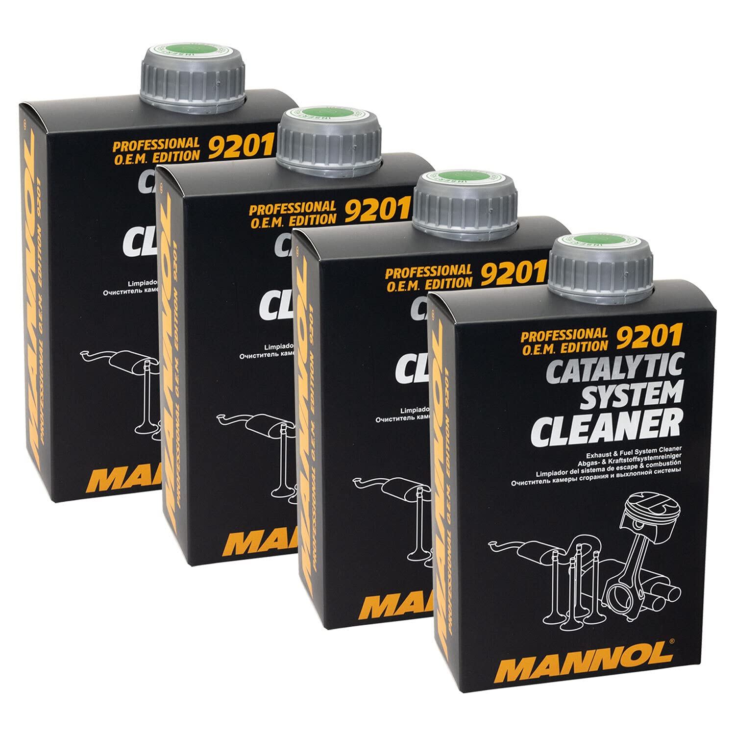 Katalysator System Reiniger Abgasreiniger MANNOL 9201 4 X 500 ml Katalysator System Reiniger Abgasreiniger MANNOL 9201 4 X 500 ml von MVH Bockauf