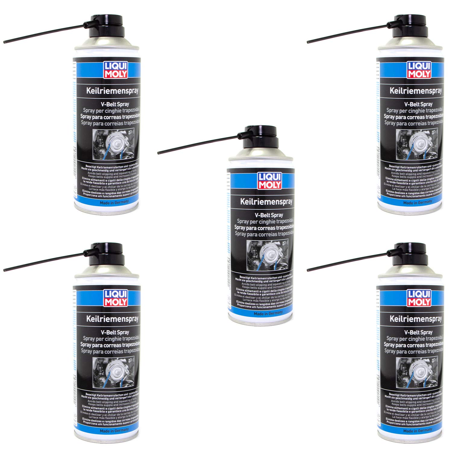 Keilriemen Antriebsriemen Zahnriemen V-Belt Spray LIQUI MOLY 4085 5x 400 ml Keilriemen Antriebsriemen Zahnriemen V-Belt Spray LIQUI MOLY 4085 5x 400 ml von MVH Bockauf