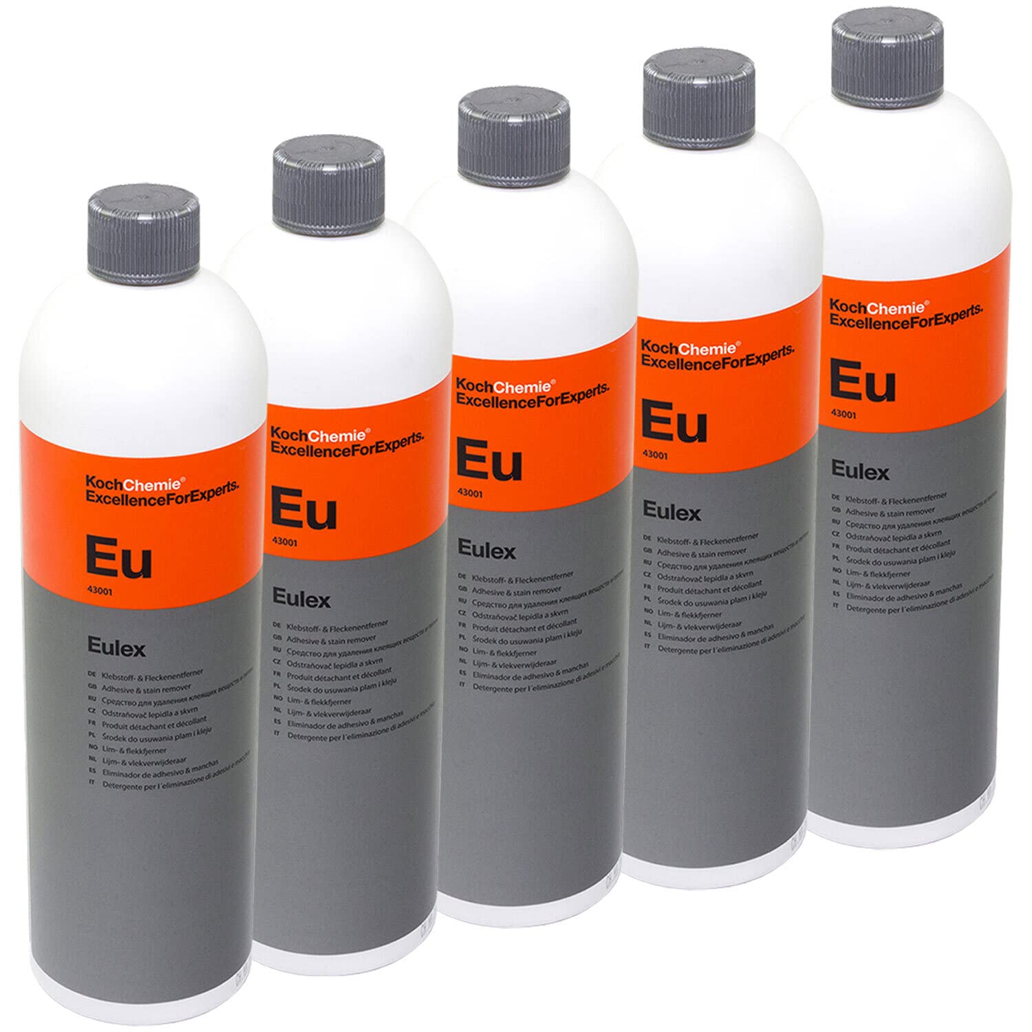 Klebstoff- & Fleckenentferner Eulex Koch Chemie 5 X 1 Liter Klebstoff- & Fleckenentferner Eulex Koch Chemie 5 X 1 Liter von MVH Bockauf