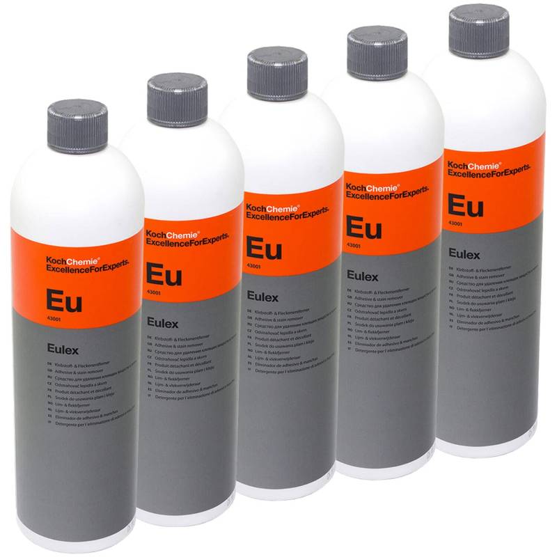 Klebstoff- & Fleckenentferner Eulex Koch Chemie 5 X 1 Liter von MVH Bockauf