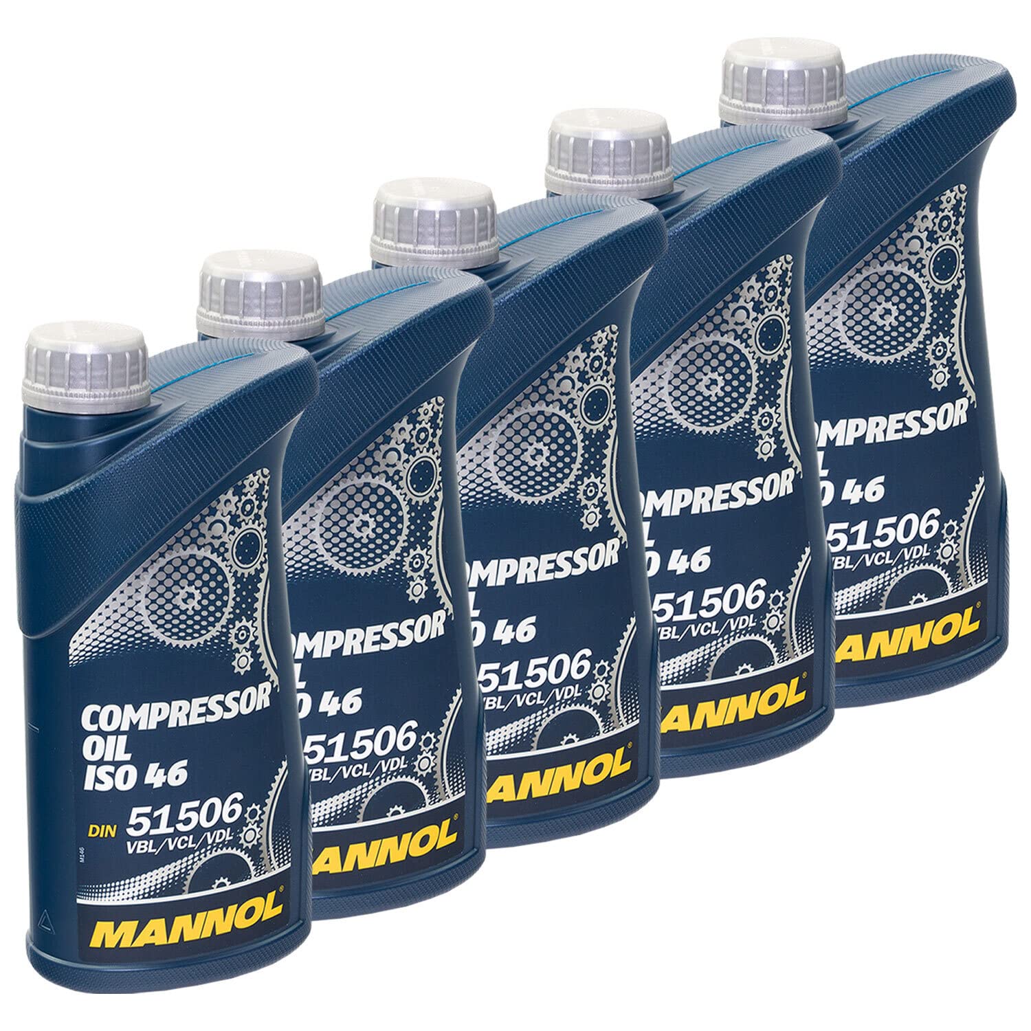 Kompressoröl Kompressor Öl MANNOL ISO 46 5 X 1 Liter Kompressoröl Kompressor Öl MANNOL ISO 46 5 X 1 Liter von MVH Bockauf