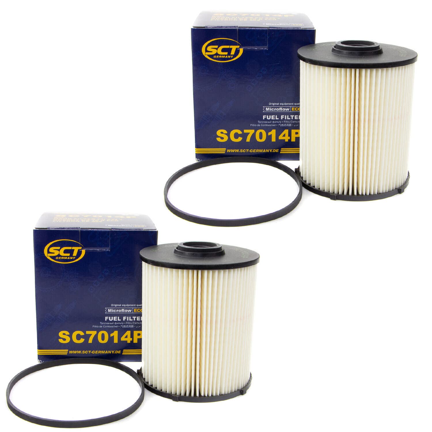 Kraftstofffilter Filter Diesel SCT SC7014P Set 2 Stück Kraftstofffilter Filter Diesel SCT SC7014P Set 2 Stück von MVH Bockauf