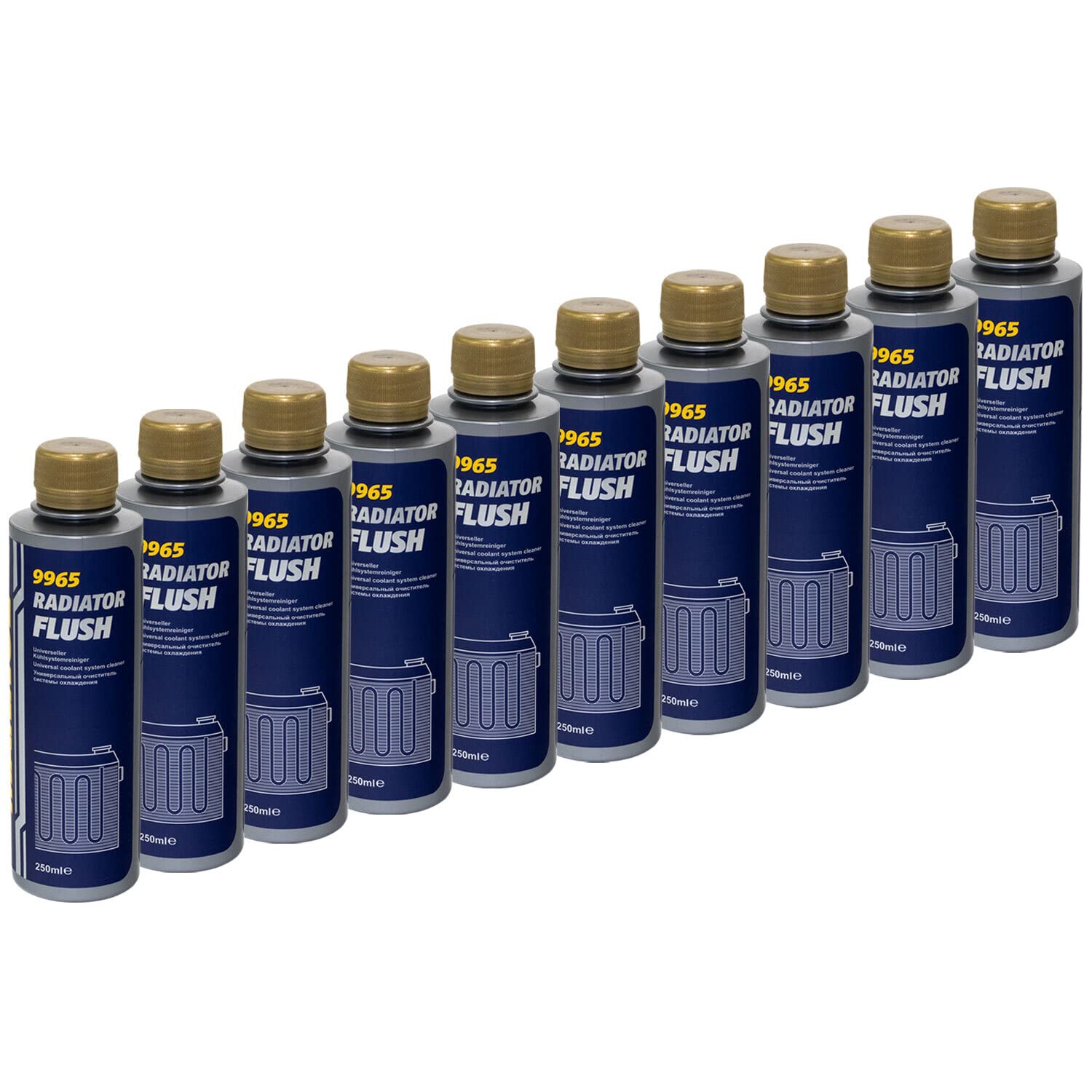 Kühl System Kühler Reiniger Radiator MANNOL 9965 10 X 250 ml Kühl System Kühler Reiniger Radiator MANNOL 9965 10 X 250 ml von MVH Bockauf