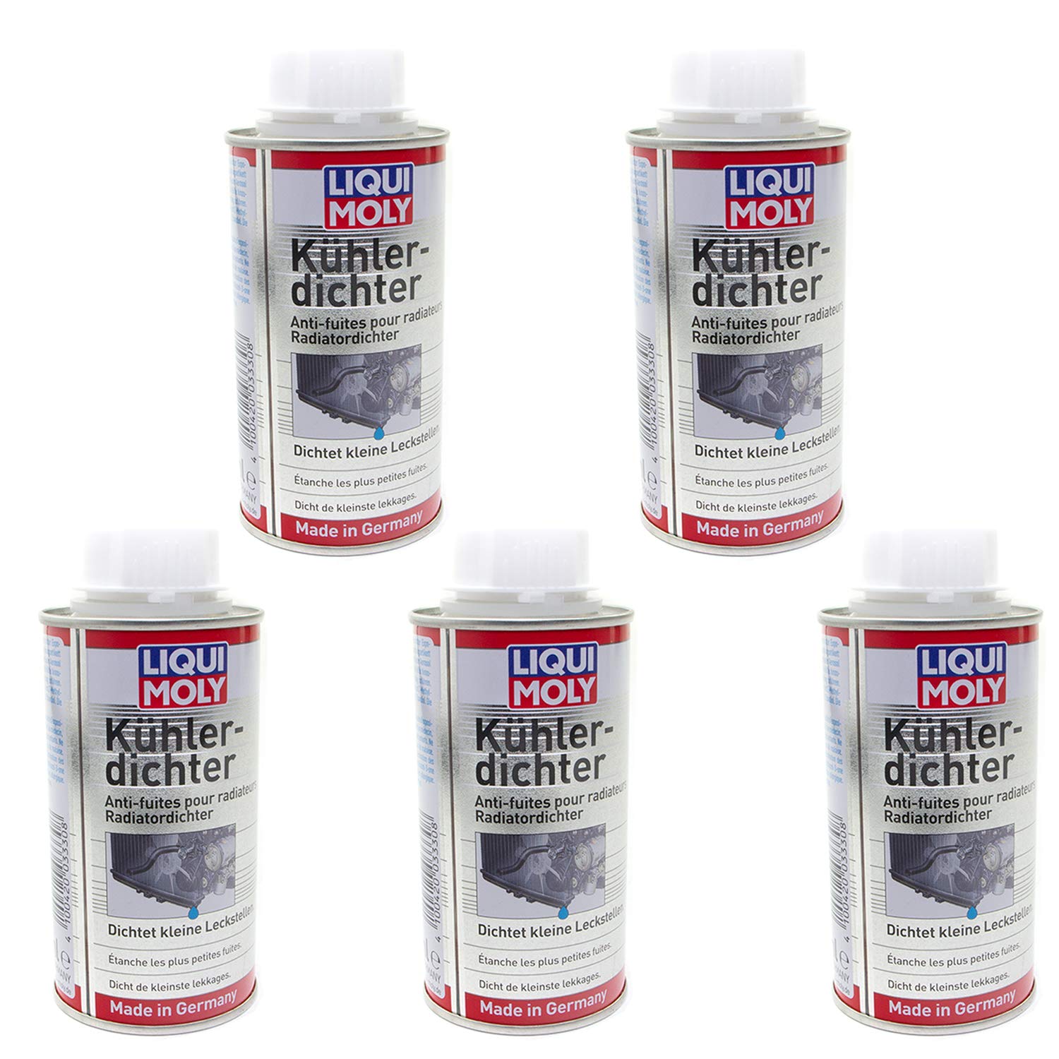 Kühler Dicht Kühlerdicht Dichtmittel Wasserkühler LIQUI MOLY 3330 5x 150 ml Kühler Dicht Kühlerdicht Dichtmittel Wasserkühler LIQUI MOLY 3330 5x 150 ml von MVH Bockauf