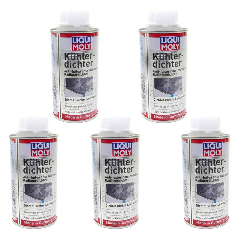 Kühler Dicht Kühlerdicht Dichtmittel Wasserkühler LIQUI MOLY 3330 5x 150 ml von MVH Bockauf