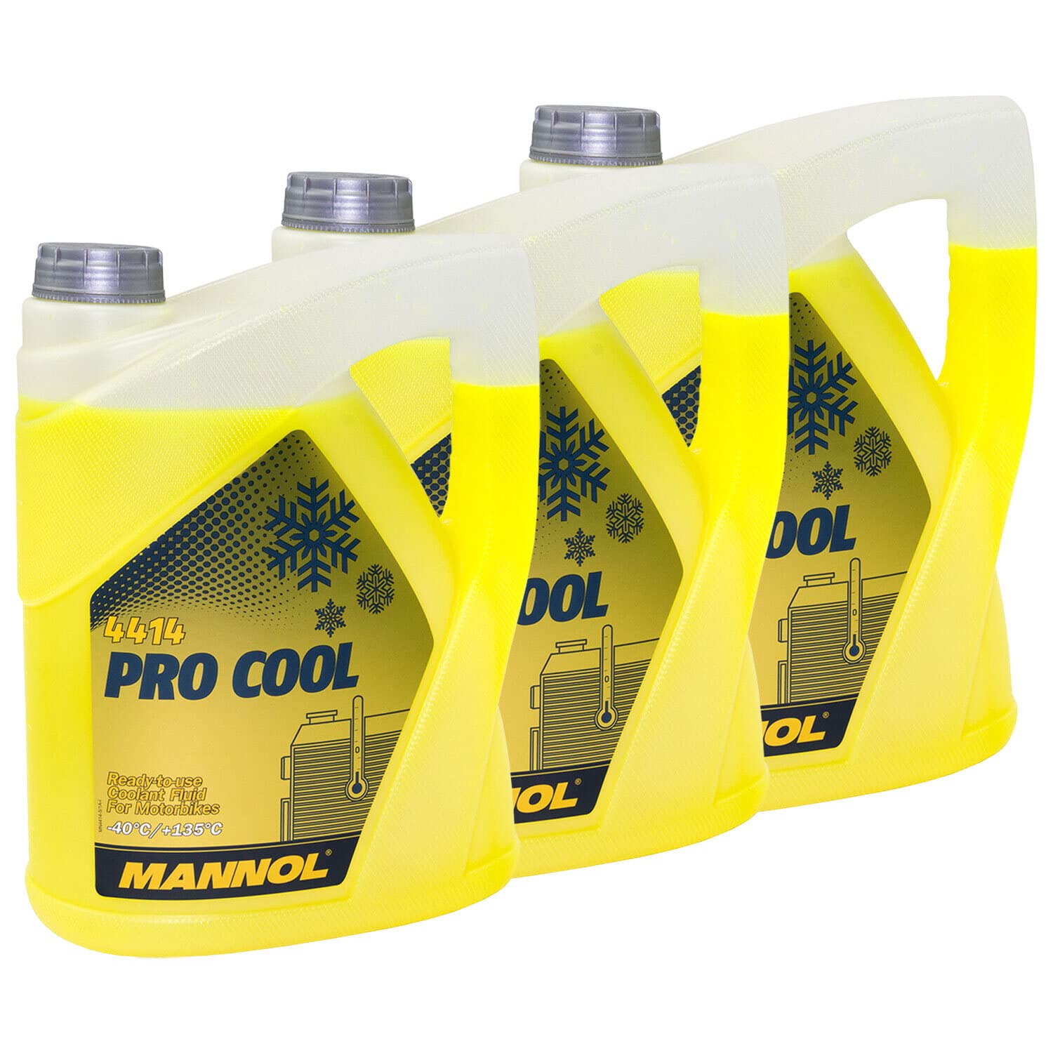 Kühlerfrostschutz Kühlmittel Fertiggemisch MANNOL Pro Cool 3 X 5 Liter Kühlerfrostschutz Kühlmittel Fertiggemisch MANNOL Pro Cool 3 X 5 Liter von MVH Bockauf