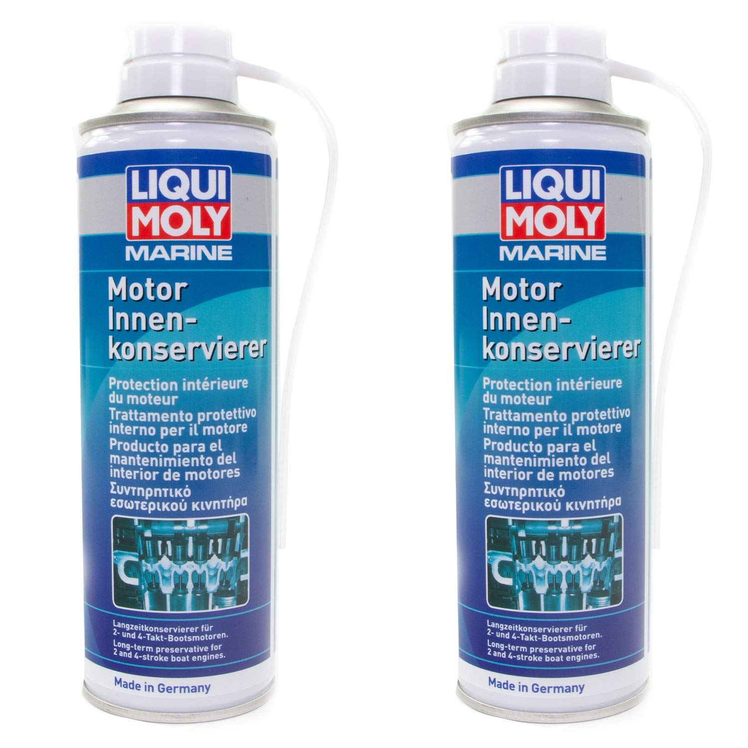 Marine Motor Innen Konservierer Innenkonservierer LIQUI MOLY 25032 2x 300 ml von MVH Bockauf