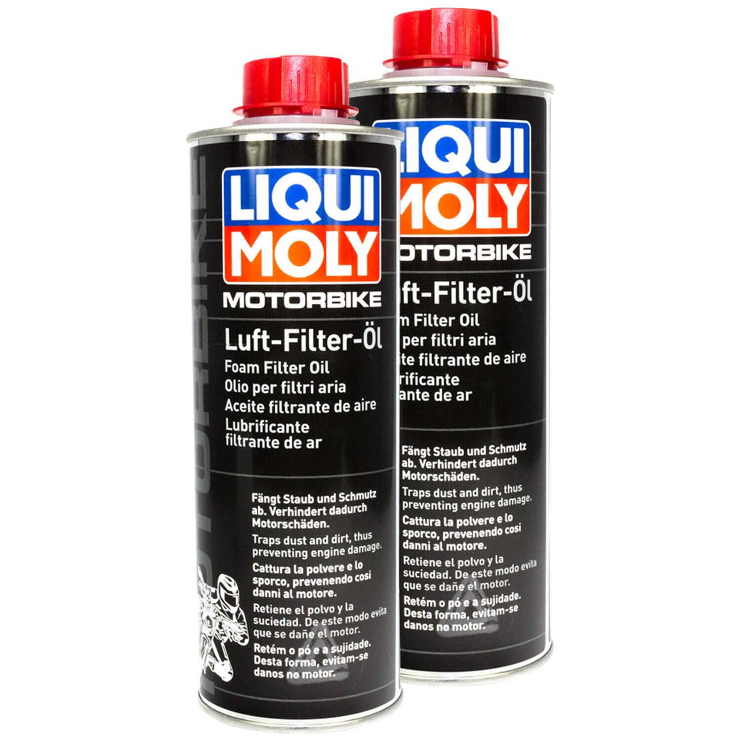 Motorbike Luftfilteröl Luft Filter Öl LIQUI MOLY 2 X 500 ml von MVH Bockauf