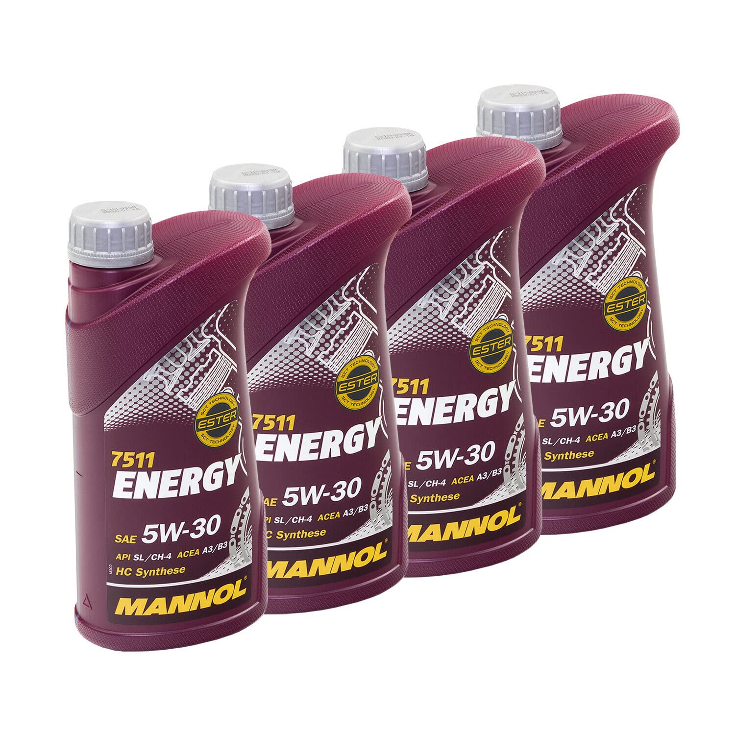 Motoröl MANNOL 5W-30 Energy API SN/CH-4 4 X 1 Liter Motoröl MANNOL 5W-30 Energy API SN/CH-4 4 X 1 Liter von MVH Bockauf