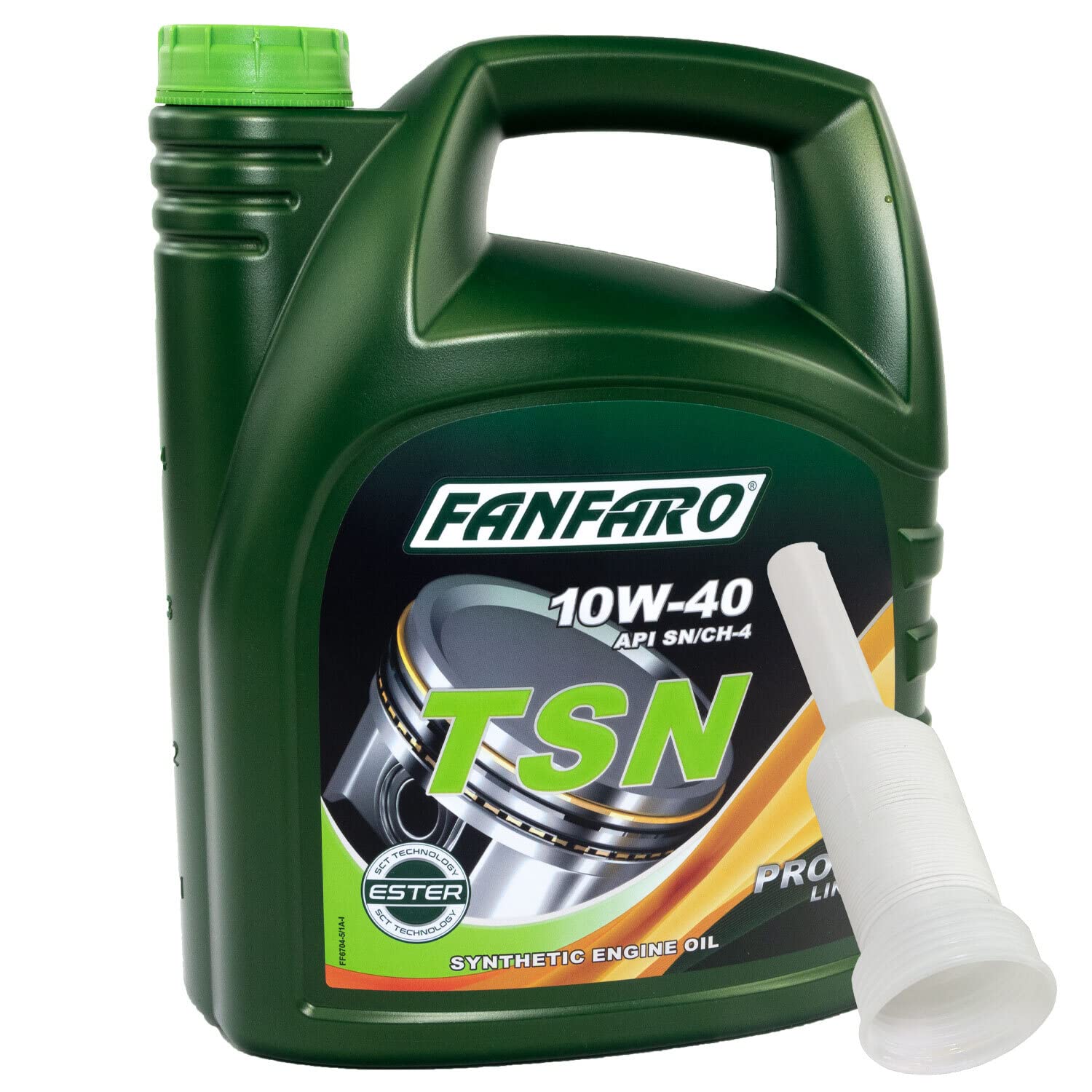 Motoröl Motor Öl FANFARO 10W-40 TSN API SN/CH-4 5 Liter mit Ausgießer Motoröl Motor Öl FANFARO 10W-40 TSN API SN/CH-4 5 Liter mit Ausgießer von MVH Bockauf