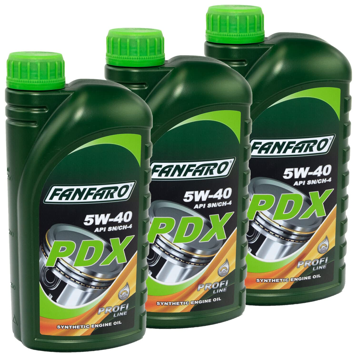 Motoröl Motor Öl FANFARO 5W-40 PDX API SN 3 X 1 Liter Motoröl Motor Öl FANFARO 5W-40 PDX API SN 3 X 1 Liter von MVH Bockauf
