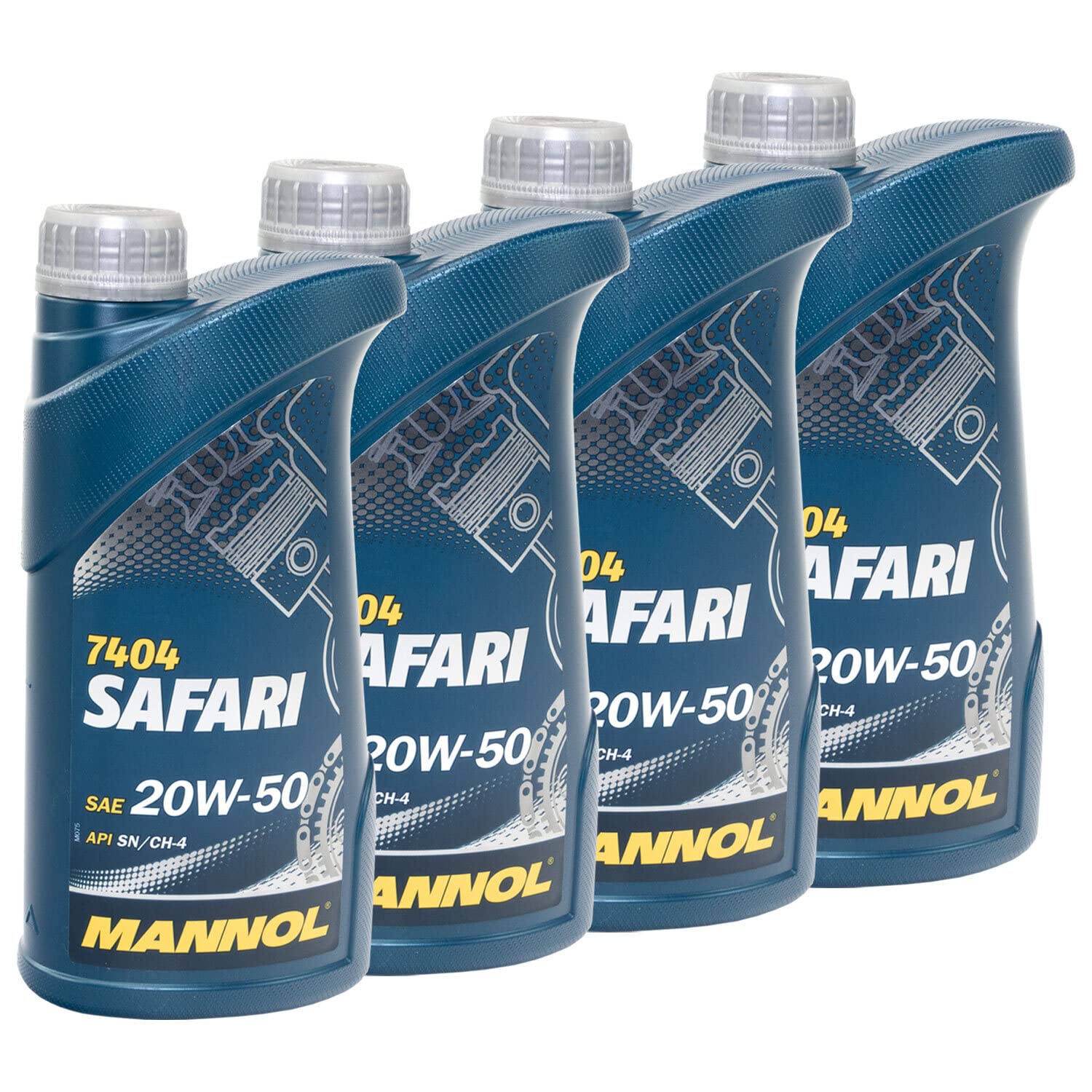 Motoröl Motor Öl MANNOL 20W-50 Safari API SN/CH-4 4 X 1 Liter Motoröl Motor Öl MANNOL 20W-50 Safari API SN/CH-4 4 X 1 Liter von MVH Bockauf