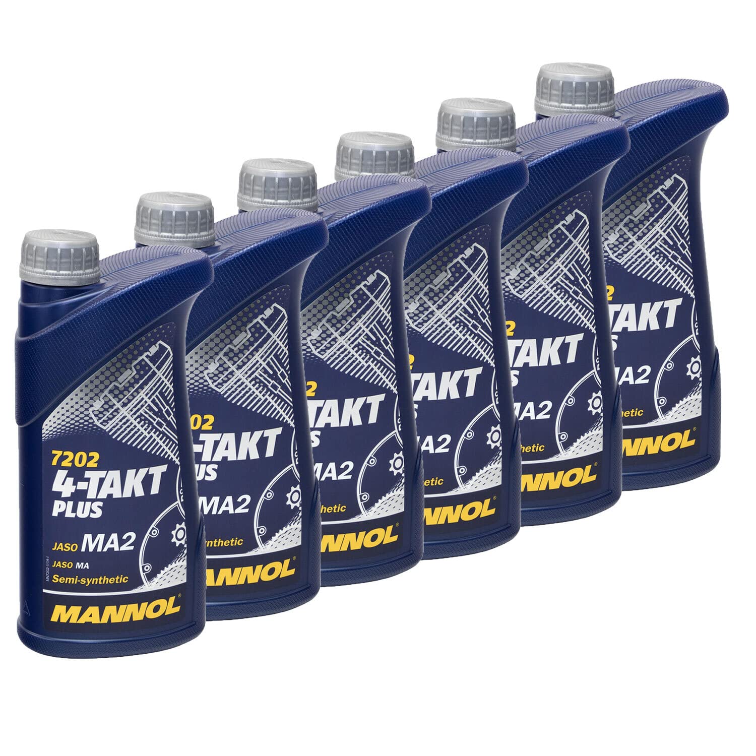 Motoröl Motor Öl MANNOL 4-Takt Plus API SL 10W-40 6 X 1 Liter Motoröl Motor Öl MANNOL 4-Takt Plus API SL 10W-40 6 X 1 Liter von MVH Bockauf
