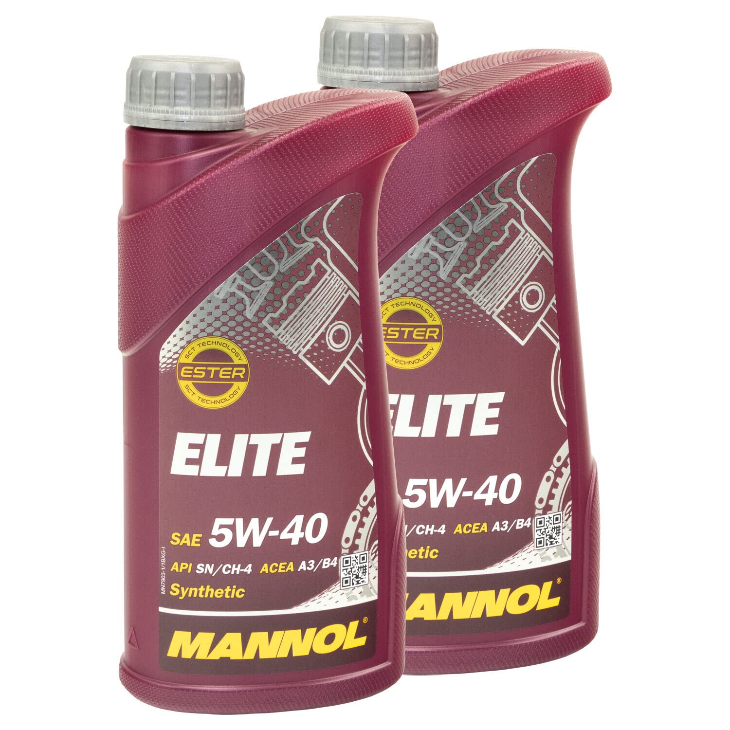 Motoröl Motor Öl MANNOL ELITE 5W40 API SN/CH-4 2 X 1 Liter Motoröl Motor Öl MANNOL ELITE 5W40 API SN/CH-4 2 X 1 Liter von MVH Bockauf