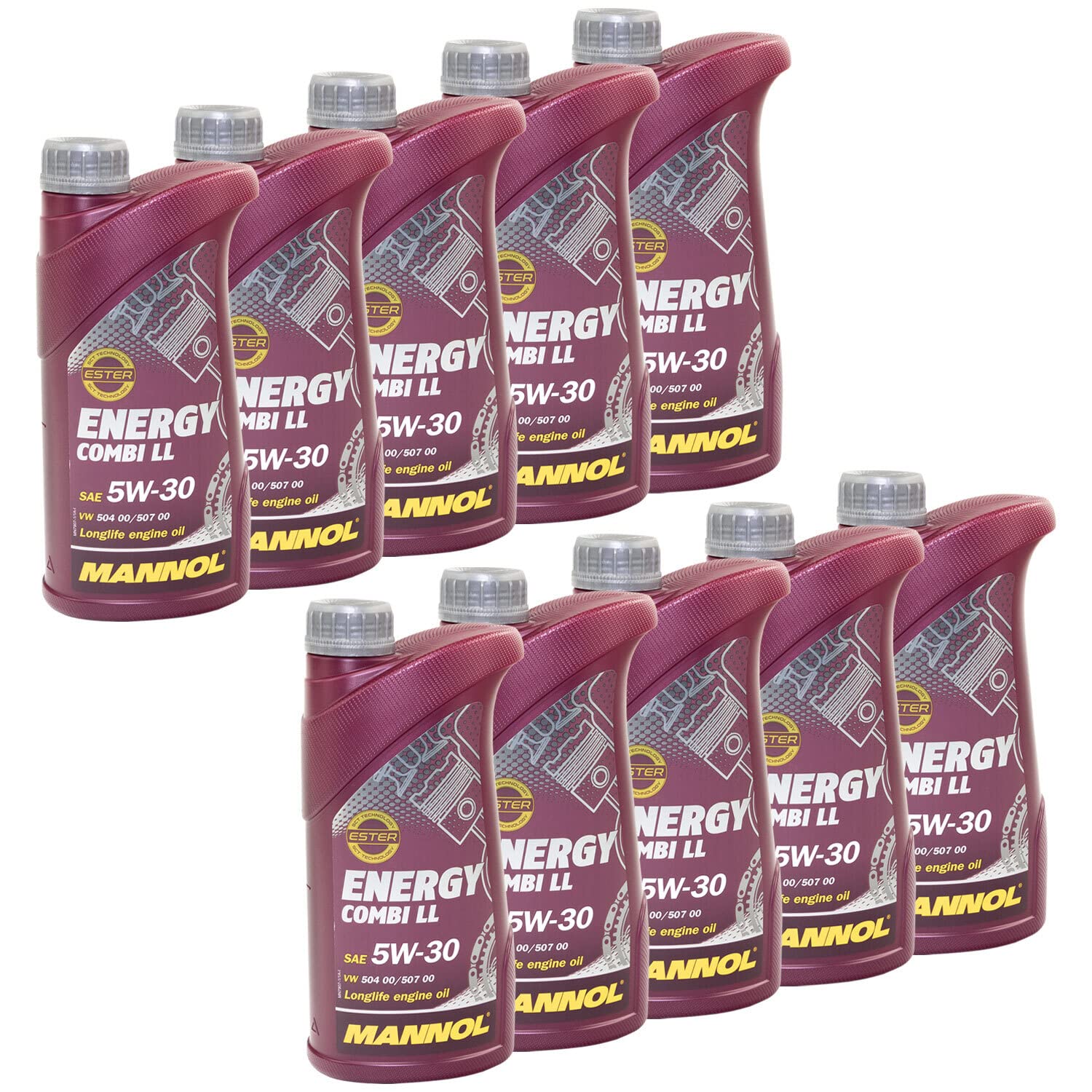 Motoröl Motor Öl MANNOL Energy Combi LL 5W-30 API SN 10 X 1 Liter Motoröl Motor Öl MANNOL Energy Combi LL 5W-30 API SN 10 X 1 Liter von MVH Bockauf