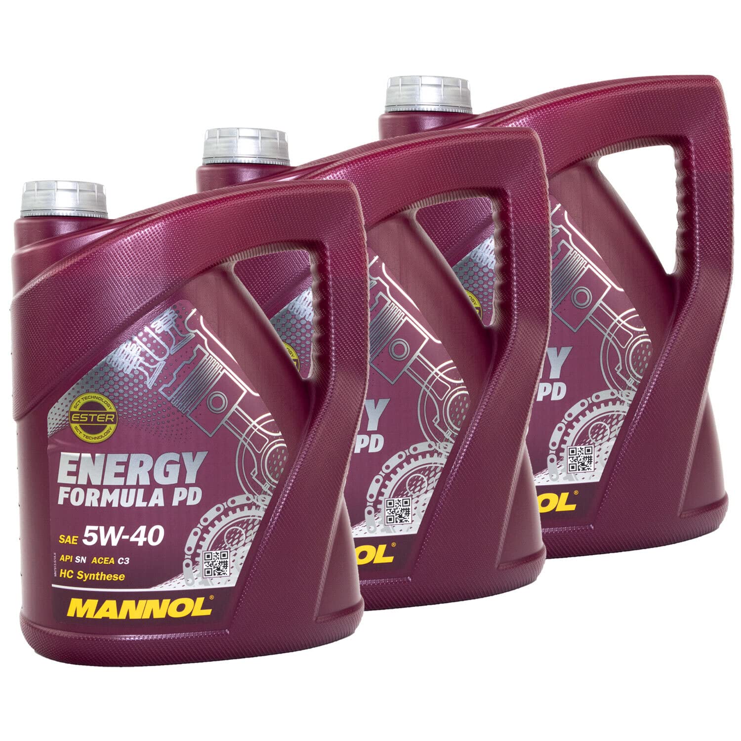 Motoröl Motor Öl MANNOL Energy Formula PD 5W-40 API SN 3 X 5 Liter Motoröl Motor Öl MANNOL Energy Formula PD 5W-40 API SN 3 X 5 Liter von MVH Bockauf